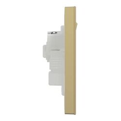 Schneider Electric Avataron C Switched Socket E8715_WG, 1 Gang, 13A Wine Gold 250 V